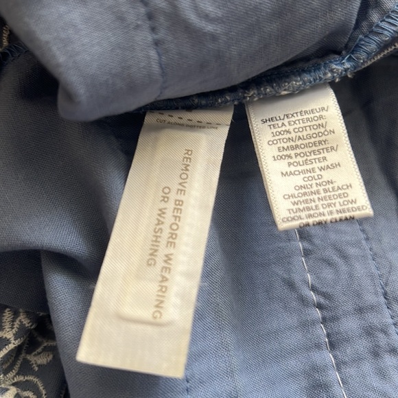 LOFT embroidered shorts - Picture 7 of 8